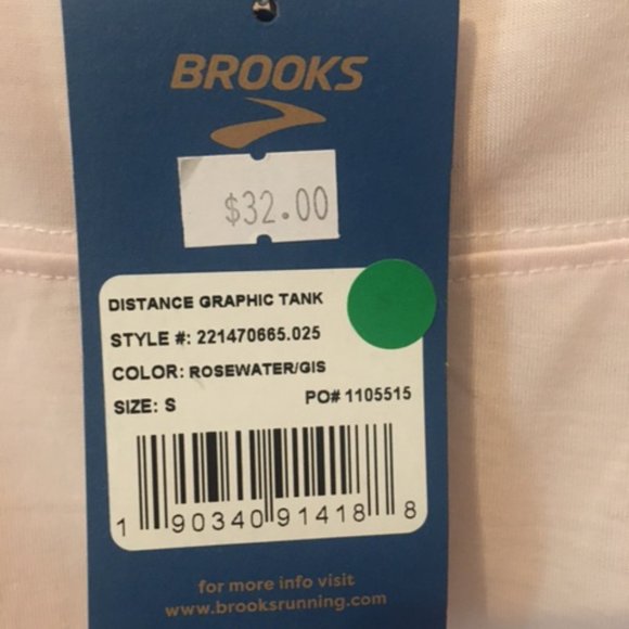Brooks Women's Distance Running Tank, Size S - Picture 4 of 4